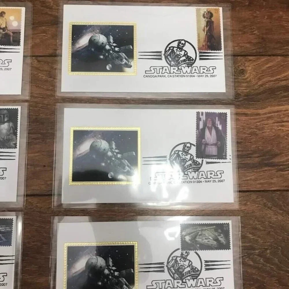 Lot of 15 STAR WARS FIRST DAY OF ISSUE May 25 2007 Stamped Envelope Set - Picture 6 of 6